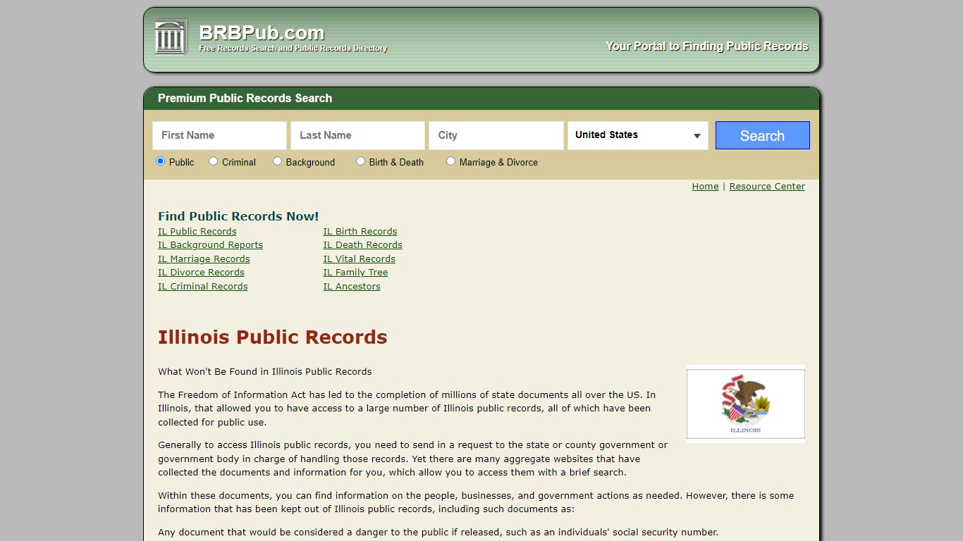 Free Illinois Public Records | Search Criminal and Civil Court Records ...